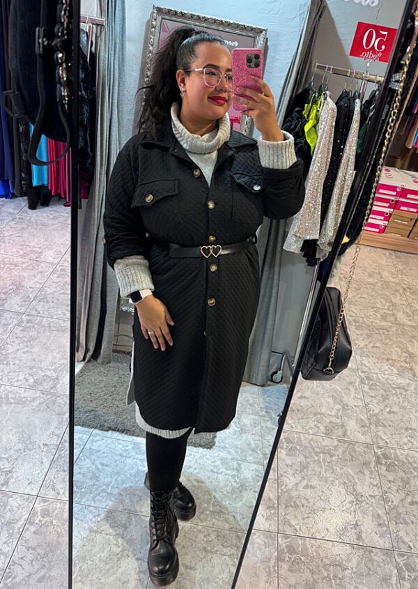 Chaqueta cinto corazón