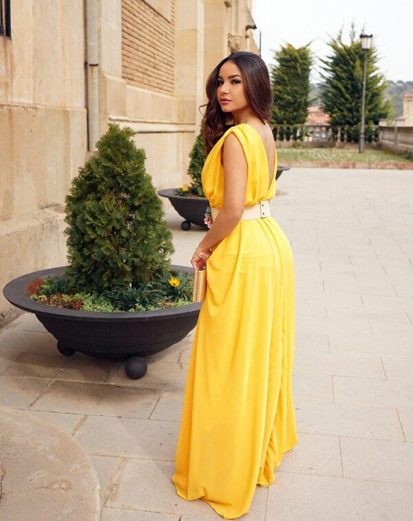 Vestido Valentina amarillo - Imagen 2
