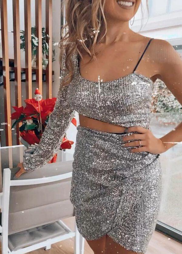 Vestido lentejuelas Angelica - Imagen 2