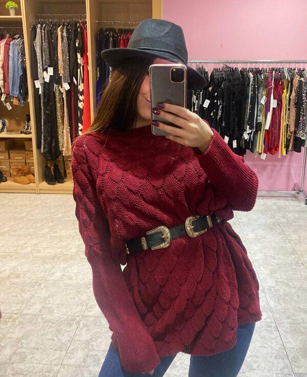 Jersey/Vestido escamas