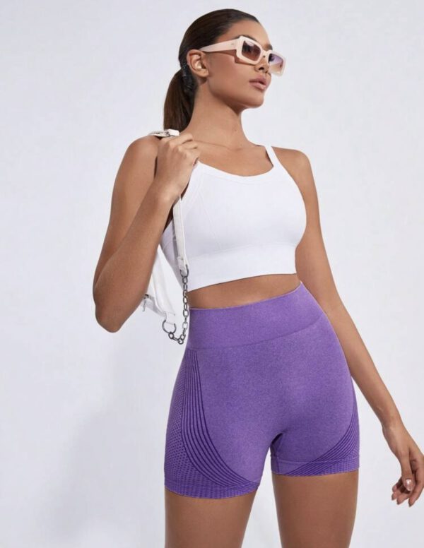 Short Push Up lila - Imagen 3