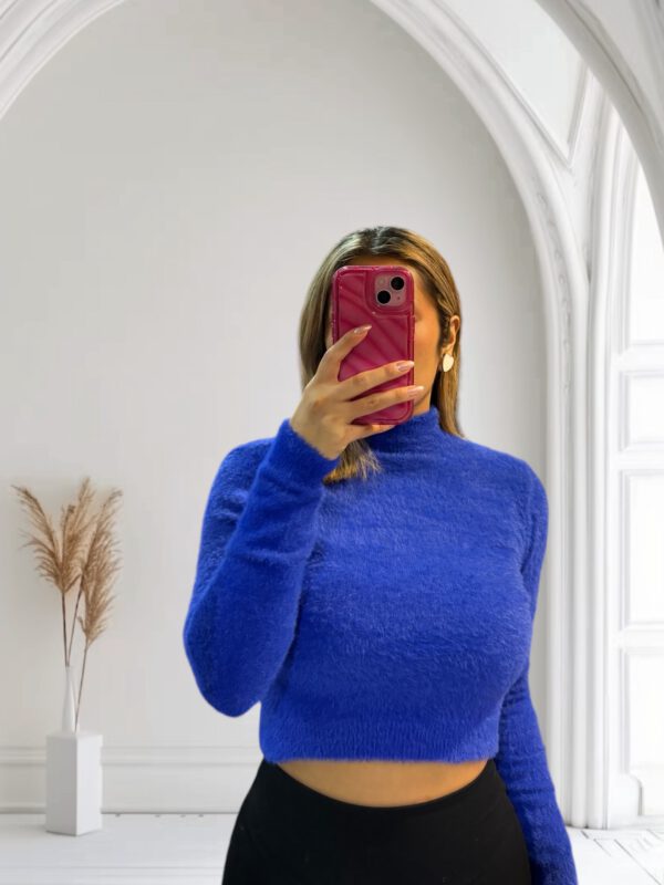 Jersey suave azul