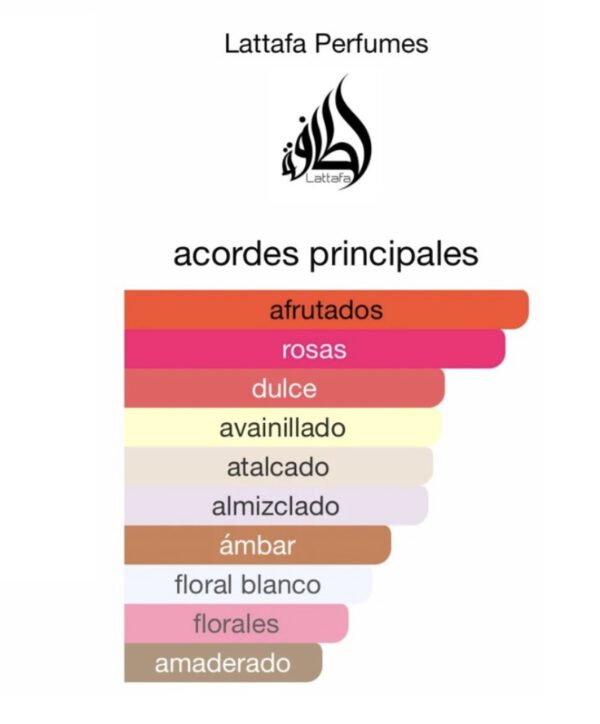 Perfume Ajwad Lattafa 100ML - Imagen 2