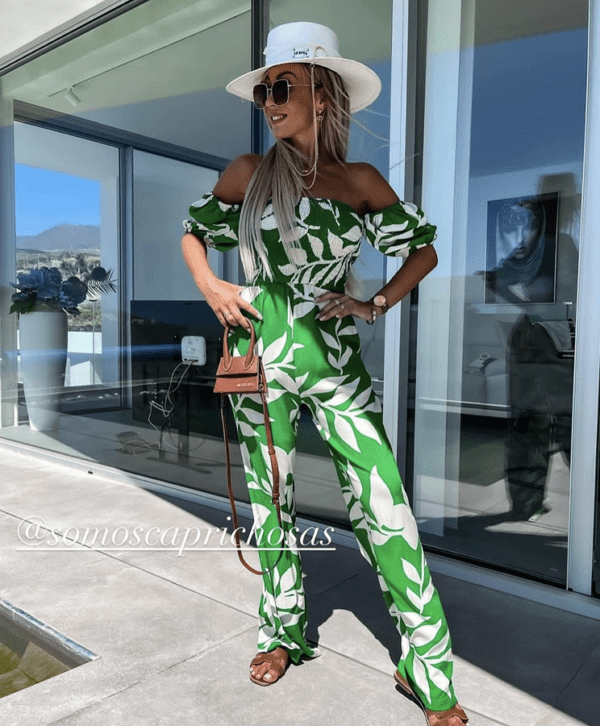 Mono Elsa verde