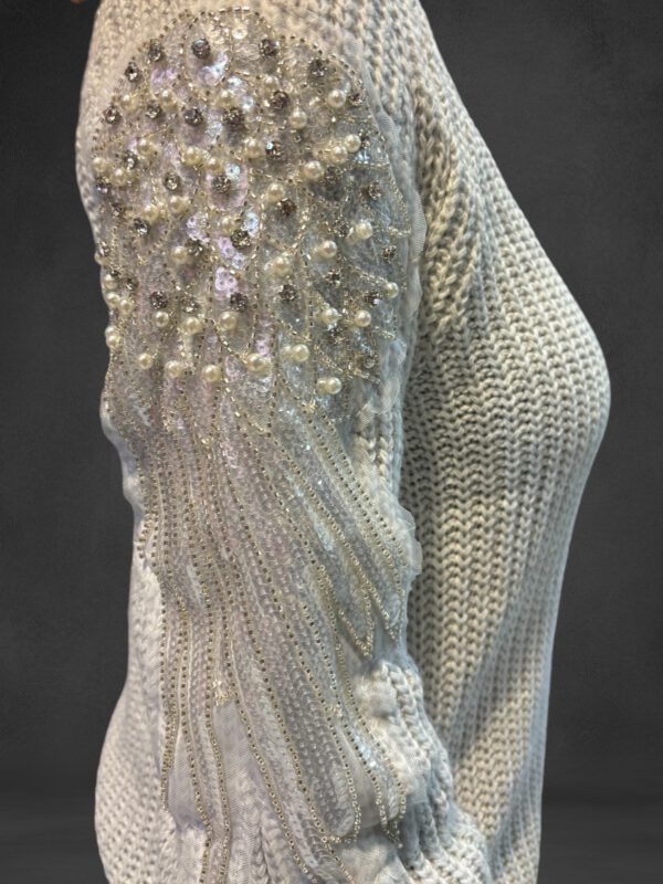 Jersey gris con alas plateadas - Imagen 2