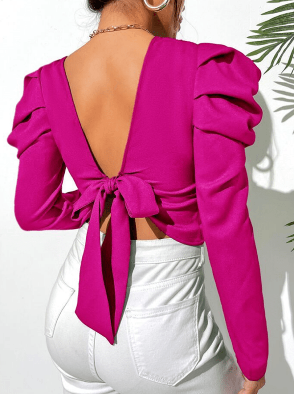 Top Alba fucsia