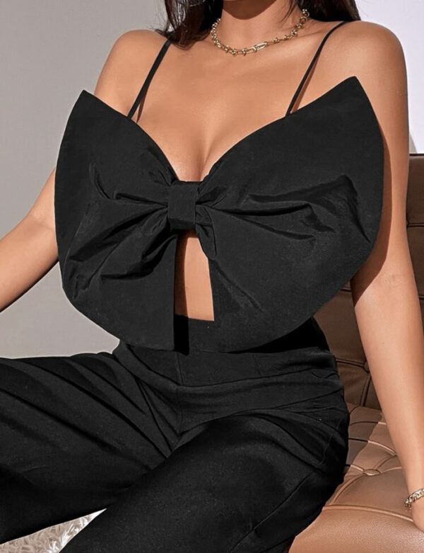 Top lazo black