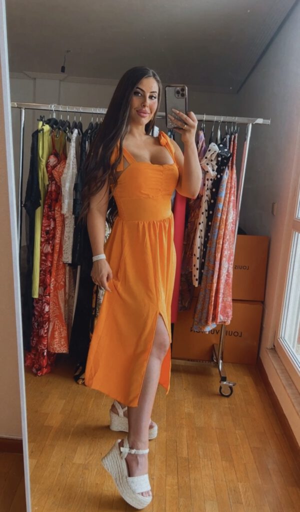 Vestido Mandarina