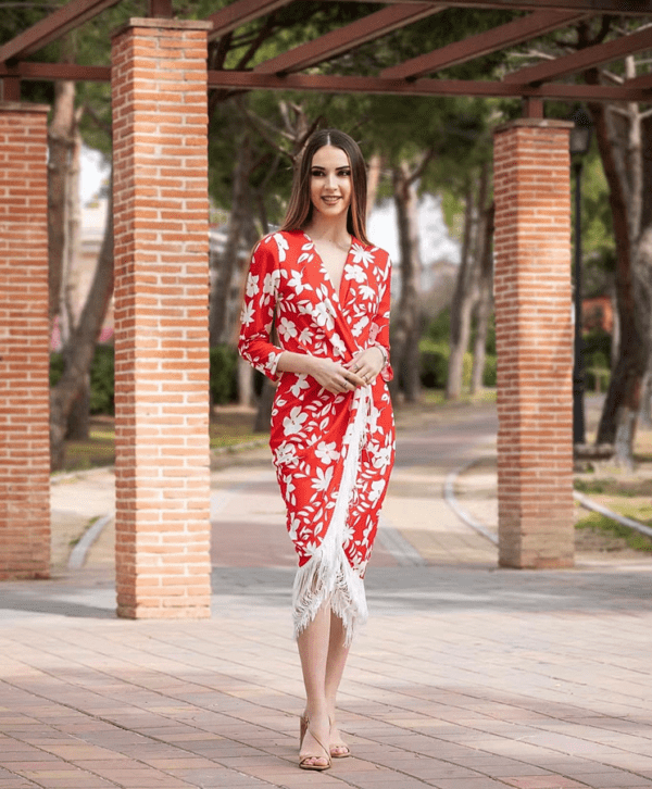 Vestido Sevilla Rojo