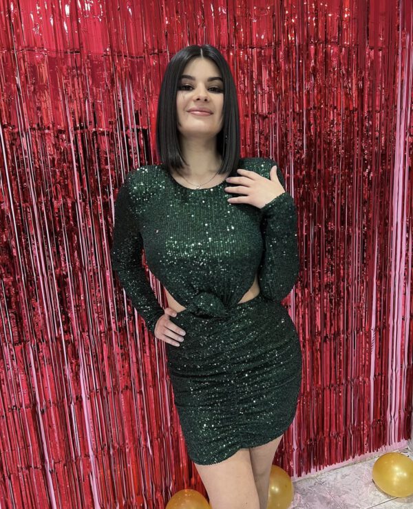 Vestido Ariadna verde - Imagen 2