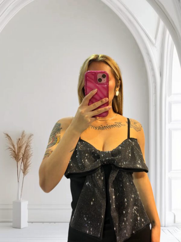 Top lazo brillos