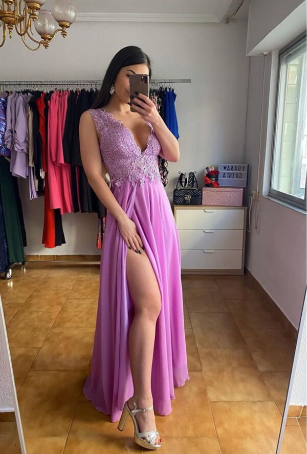 Vestido Malva
