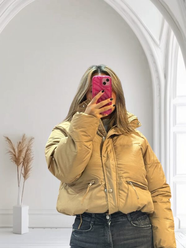 Bomber marrón nikki