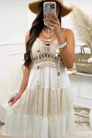 Vestido Madeira blanco