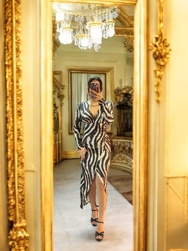 Vestido estampado Dana
