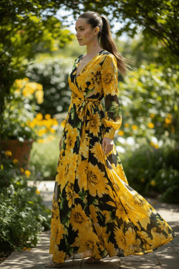 Vestido girasoles - Imagen 2